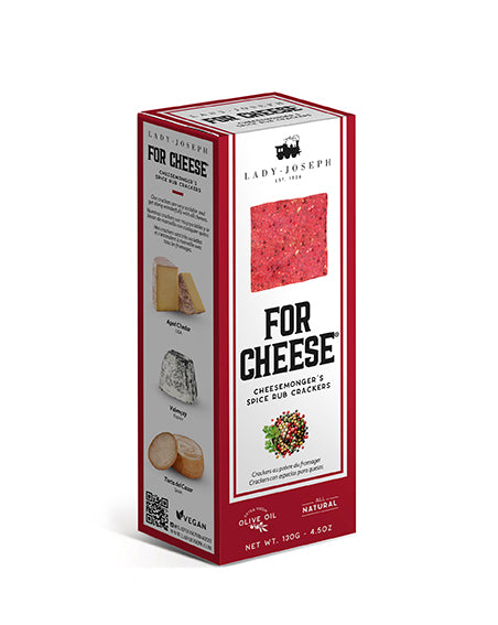 Crackers con especias para quesos. Cheesemonger´s spice rub crackers.