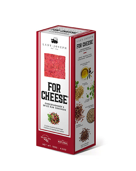 Crackers con especias para quesos. Cheesemonger´s spice rub crackers.